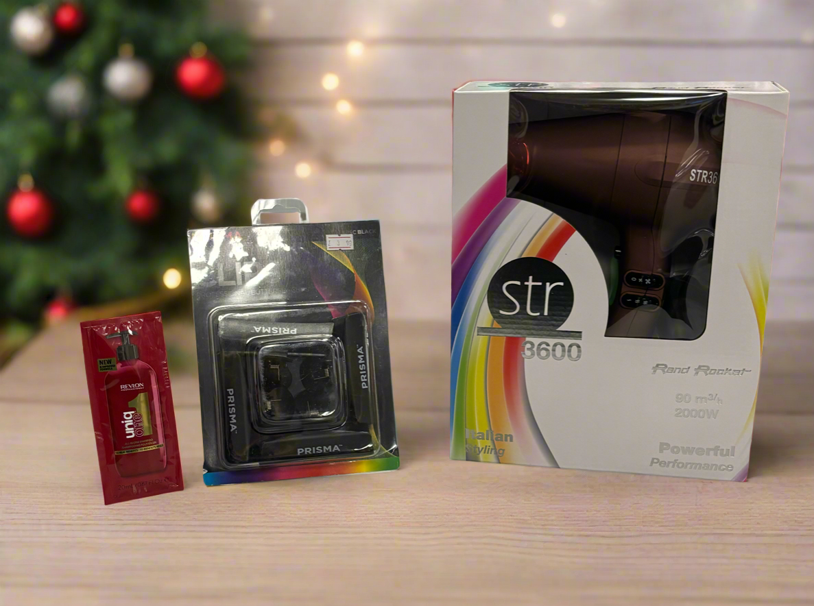 STR Hairdryer and Clips - SS365 Xmas Pack