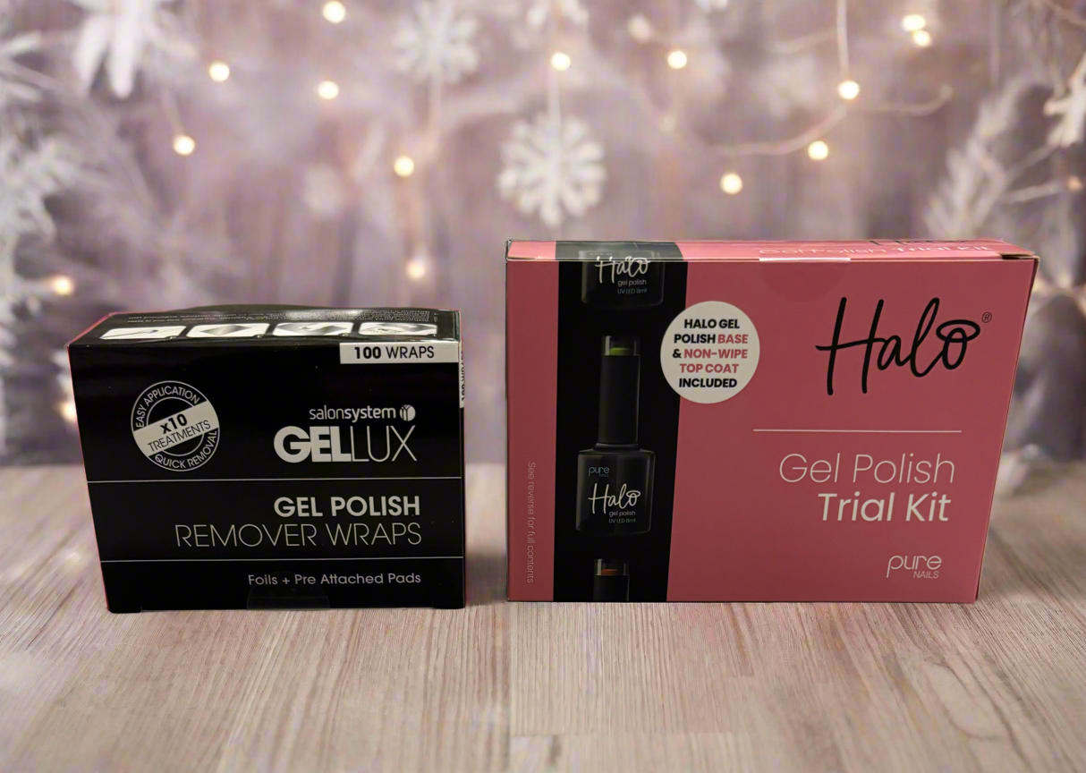 Halo Gel Polish & Nail Wraps - SS365 Xmas Pack