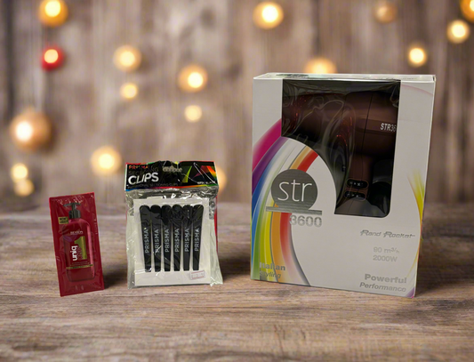 STR Hairdryer and Clips - SS365 Xmas Pack